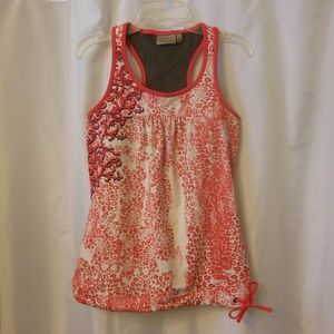 Athleta Pink Racerback Tank with bra  Size XS